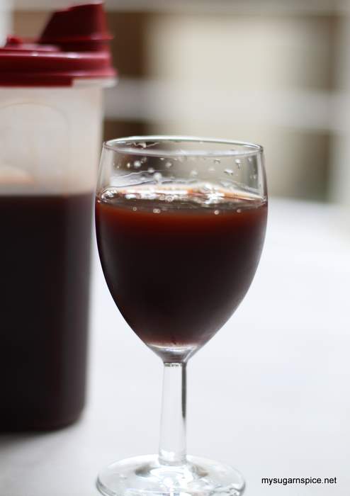 Nutmeg syrup